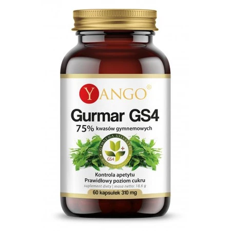 Gurmar GS4 - 75% kwasów gymnemowych (60 kaps.)