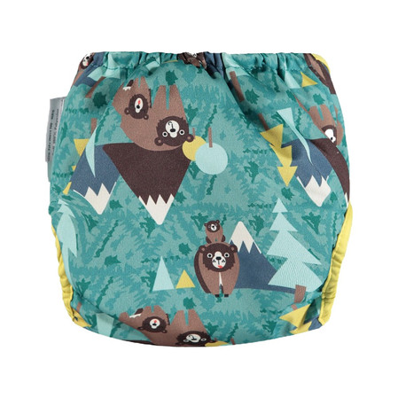Close, Pop-in AI2, Pielucha wielorazowa zapinana na napy, Bear