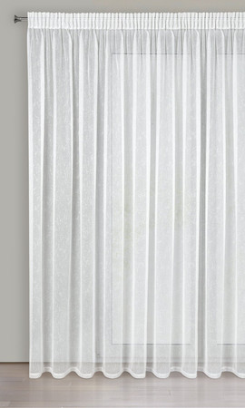 FIRANA GOTOWA KELLY NA TAŚMIE 300 X 250 CM BIAŁY