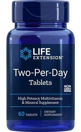 Two-Per-Day Multivitamin (60 tabl.)