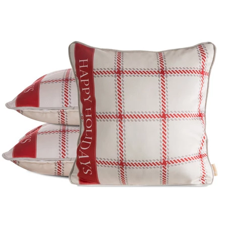 POSZEWKA ŚWIATECZNA CLARK02 45 X 45 CM BEŻOWY