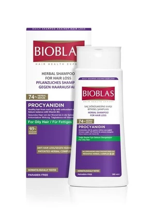 BIOTA BIOBLAS SZAMPON P/WYP.WŁOSÓW DLA WŁOSÓW PRZETŁ. (PROCYANIDIN) 360ml