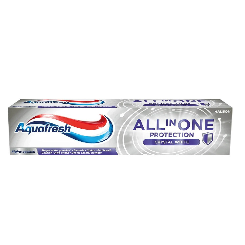 All In One Protection pasta do zębów z fluorkiem Crystal White 75ml - Nabea.pl