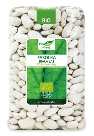 FASOLKA BIAŁA JAŚ BIO 1 kg - BIO PLANET