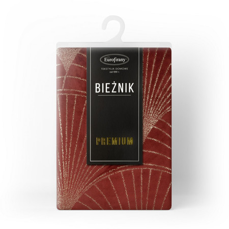 OBRUS BLINK 14 35 X 140 CM CEGLASTY
