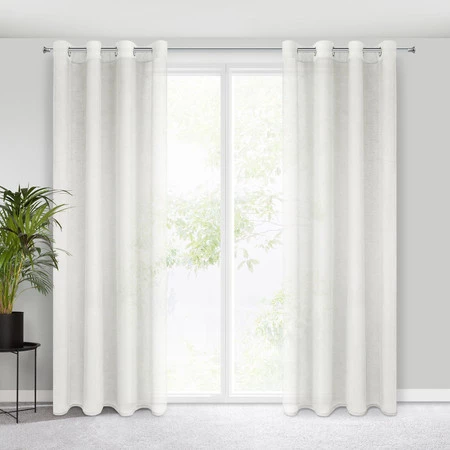 FIRANA GOTOWA REBECCA 140 X 250 CM KREMOWY