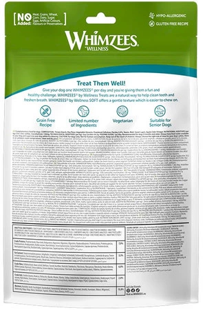 WHIMZEES Soft Stics Gryzak dla psa M 14szt.