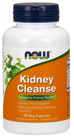 Now Foods Kidney Cleanse na wsparcie procesu oczyszczanie Nerek 90 kaps.