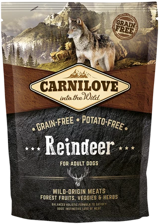 CARNILOVE Dog Adult Reindeer RENIFER 1,5kg