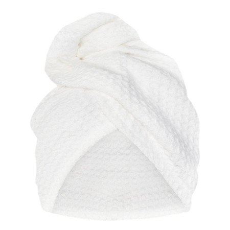 HydroWeave Twister ultrachłonny turban do włosów Ivory