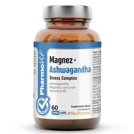 Pharmovit Magnez + Ashwagandha 60 kaps.