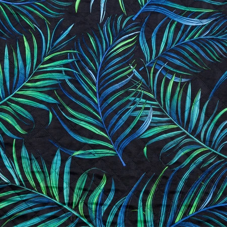 NARZUTA D91 PALMS 01 200 X 220 CM CZARNY