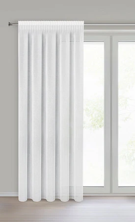 FIRANA GOTOWA RAIN NA TAŚMIE 140 X 270 CM BIAŁY
