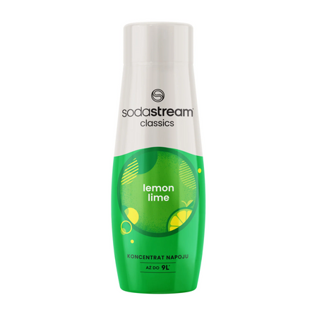 SodaStream Syrop koncentrat Lemon Lime Limonka 440 ml KRÓTKA DATA 2026-10-13