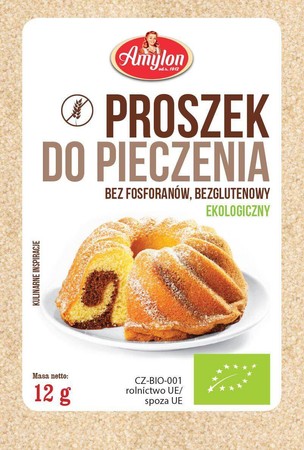 Amylon Proszek do pieczenia bezglutenowy 12 g