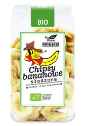 CHIPSY BANANOWE SŁODZONE BIO 150 g - BIO PLANET