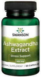 Swanson Ashwagandha Extract 450 Mg 60 kaps.
