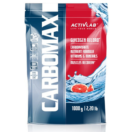 ACTIVLAB CARBOMAX ENERGY POWER Węglowodany 1000g smak lemon