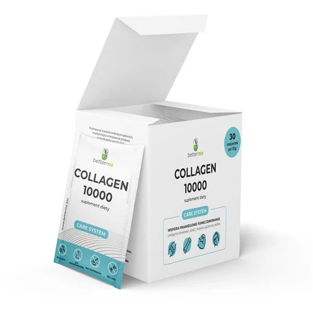 BETTERME Collagen 10 000 Care System kolagen do picia w saszetkach 10 g x 30 szt.