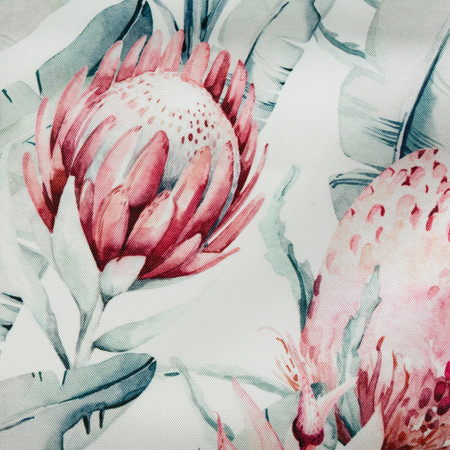 OBRUS GARDEN 40 X 180 CM BIAŁY