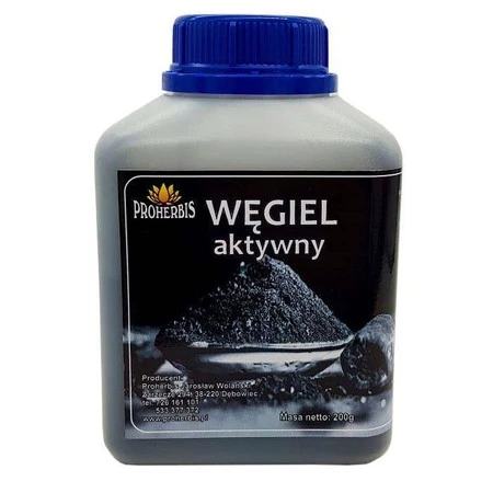 PROHERBIS Węgiel aktywny 200g