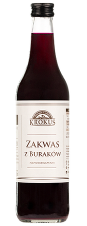 Krokus ZAKWAS Z BURAKÓW NIEPASTERYZOWANY 500 ml