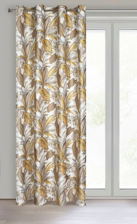 ZASŁONA GOTOWA D91 BARI 140 X 250 CM BEŻOWY