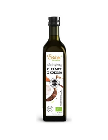 OLEJ MCT Z KOKOSA BIO 500 ml - BATOM