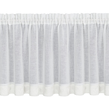 Firana gotowa Gaja na Taśmie 150 x 60 cm, Kremowy