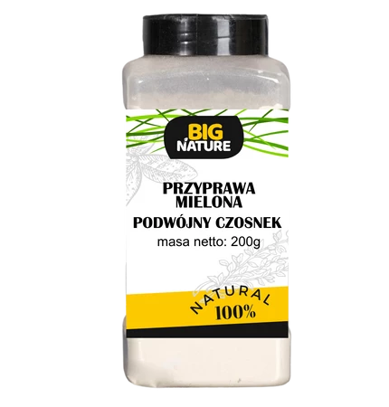 PRZYP. PODWÓJNY CZOSNEK bez soli i chem 200G