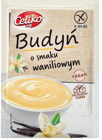 Celiko − Budyń o smaku waniliowym bez glutenu − 40 g