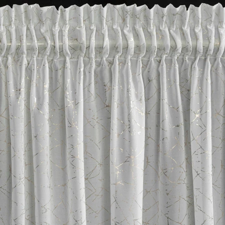 FIRANA GOTOWA ROXI NA TAŚMIE 140 X 270 CM BIAŁY