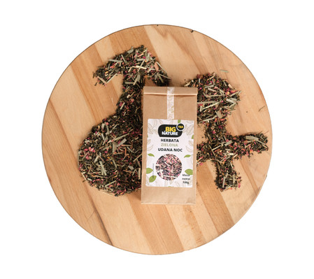 Big Nature Herbata Zielona Udana Noc 100 g