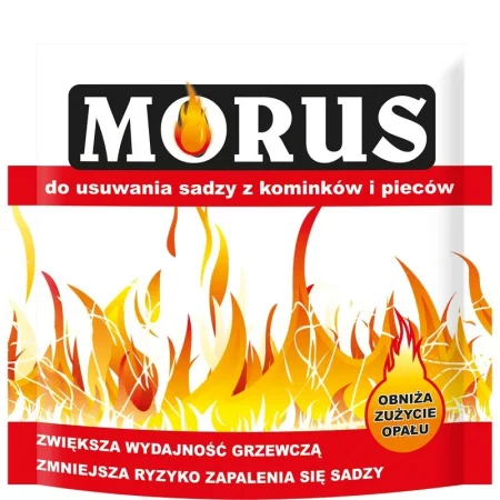 Morus - proszek do usuwania sadzy z kominków i pieców 50g
