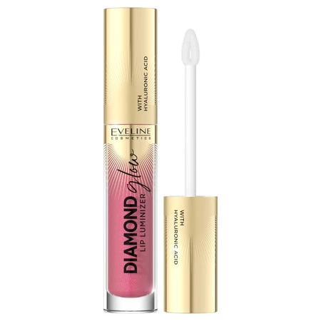 Eveline Diamond Glow Lip Luminizer Błyszczyk do ust z kwasem hialuronowym nr 09  4.5ml
