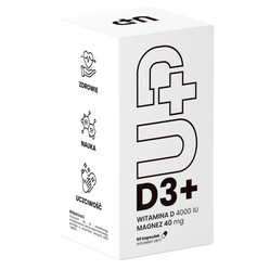 UP Health Witmina D3+ suplement diety  60 kaps.