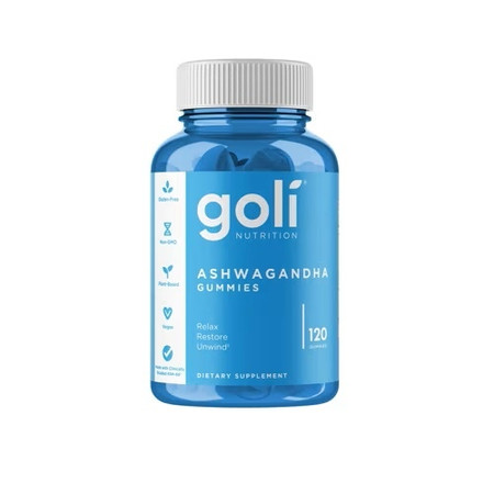  GOLI NUTRITION Ashwagandha KSM-66 Gummies (120 żelek)