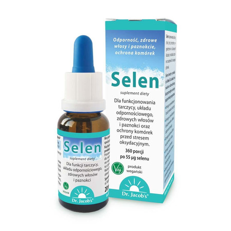 Dr Jacobs Selen w kroplach 20ml