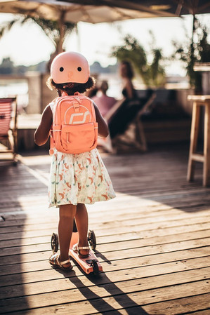 SCOOTANDRIDE Kask S-M dla dzieci 3+ Rose