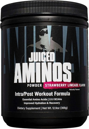 Universal Nutrition Animal Juiced Aminos Aminokwasy 366 g smak truskawka - lemoniada