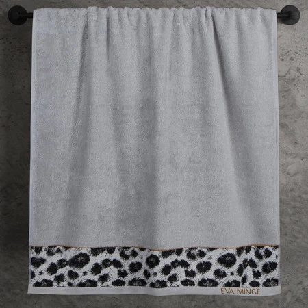 Ręcznik Eva 22 70 x 140 cm, Srebrny
