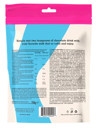 N!CK'S Nicks Chocodrink napój kakaowy bez cukru 250g