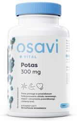 OSAVI Potas - Cytrynian Potasu 100 mg - 180 kaps.