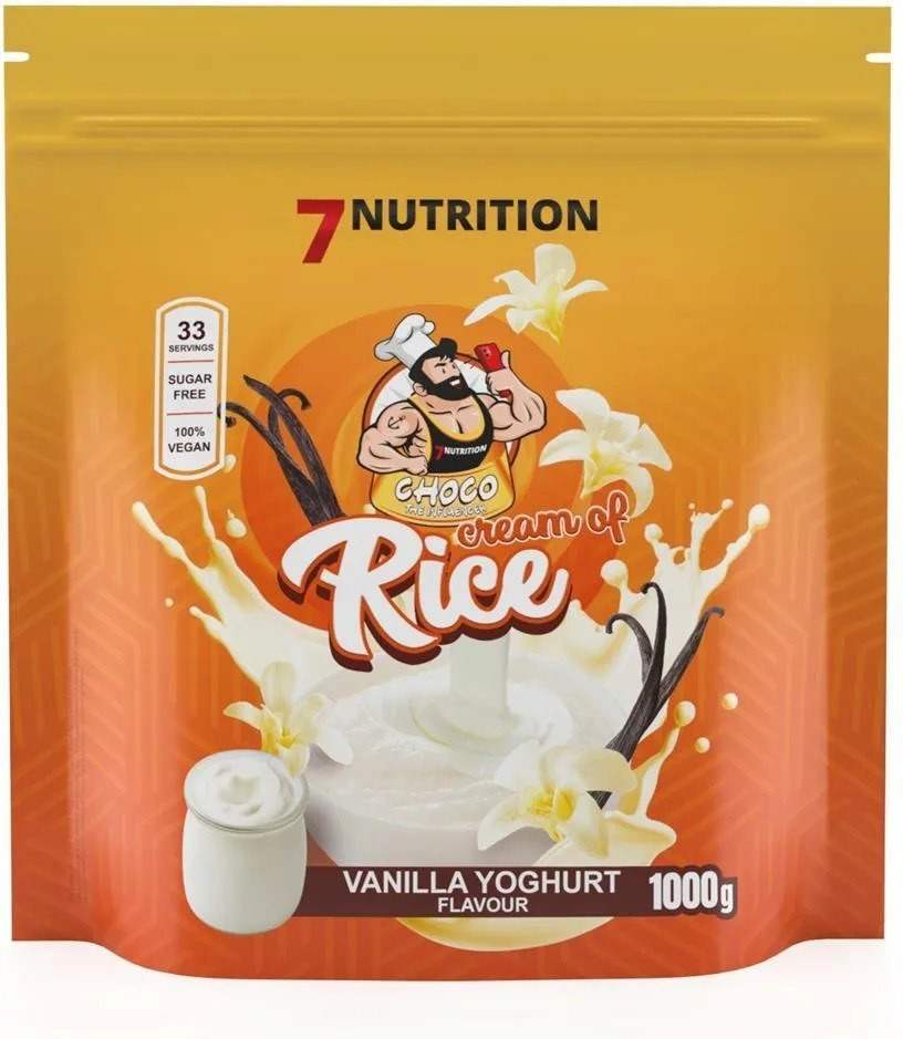 7Nutrition Cream of Rice 1 kg vanilla yoghurt - Nabea.pl
