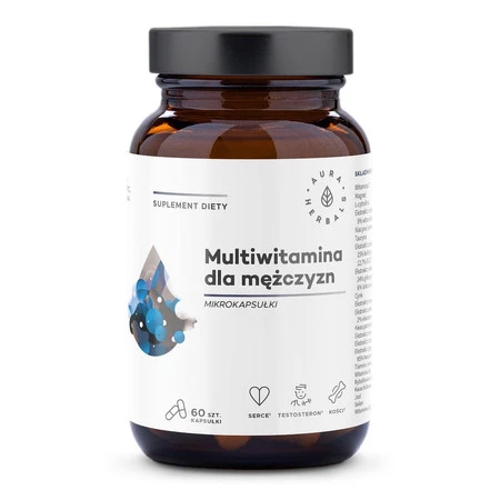 Aura Herbals Multiwitamina dla mężczyzn 60  kaps