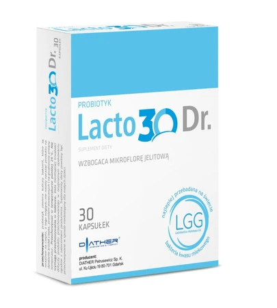 DIATHER Lacto30 Dr. Probiotyk 30 kaps.