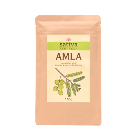  Sattva - Maseczka ziołowa do włosów Amla 100g