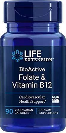 BioActive Foliany i Witamina B12 (90 kaps.)