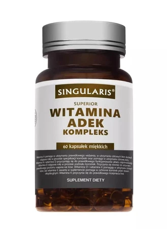 Singularis Witamina ADEK Kompleks 60 kaps.