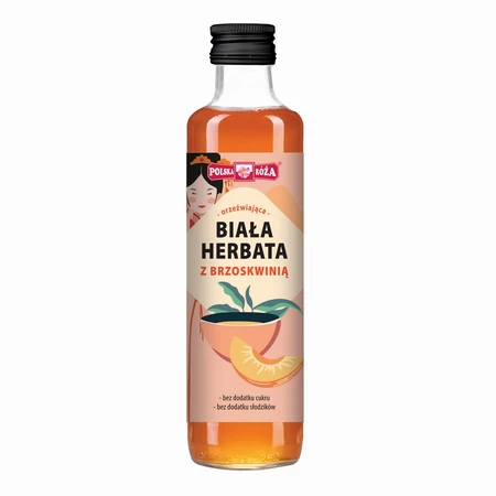 Herbata Biała z brzoskwinią 250ml POLSKA RÓŻA